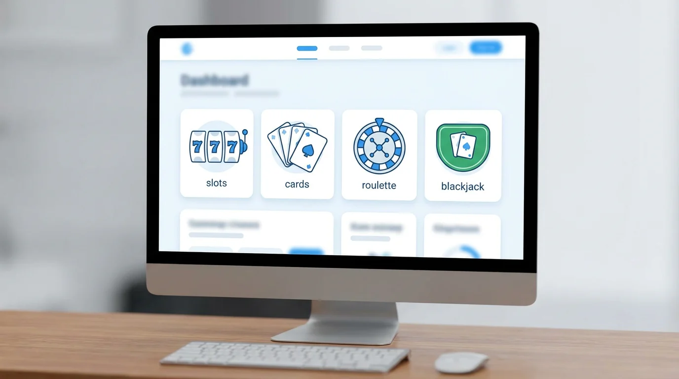 Betway Online Casino game categories desktop lobby